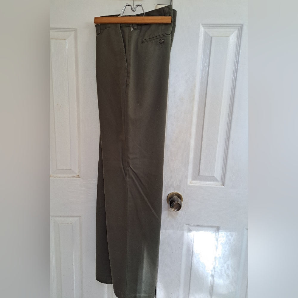L.L. Bean Olive Chinos